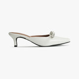 Daphne Heels | White