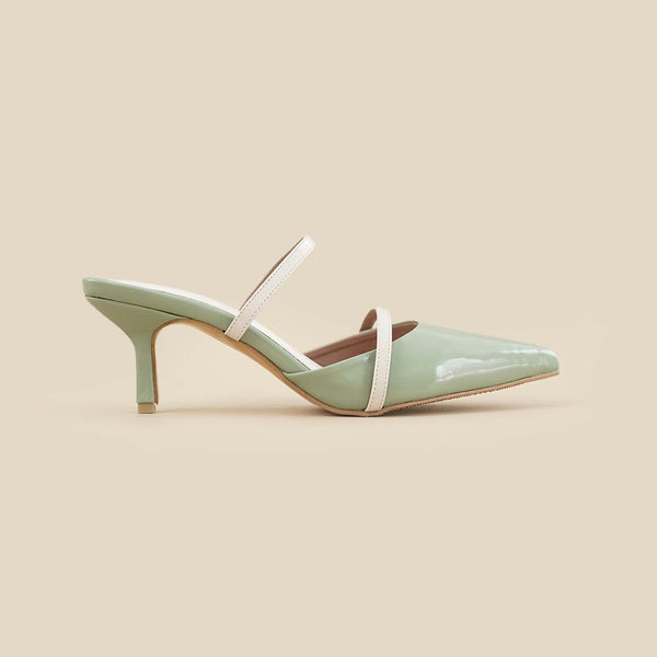 Seline Heels | Green