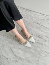 Daphne Heels | White