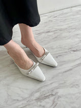 Daphne Heels | White