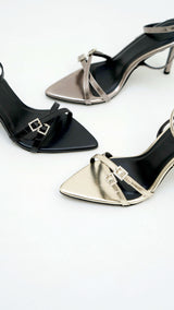 Zivva Heels | Gold