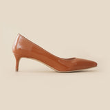 Court Heels | Brown