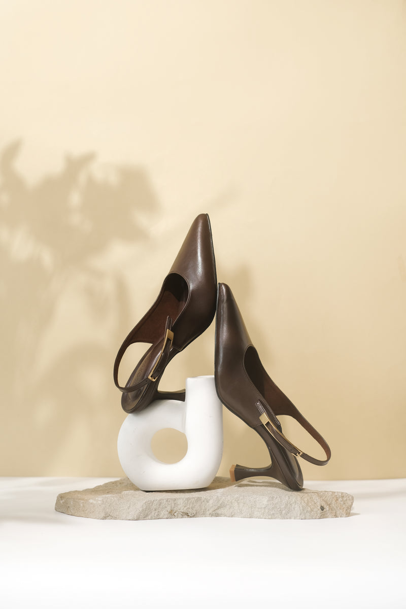 Brisa Heels | Brown