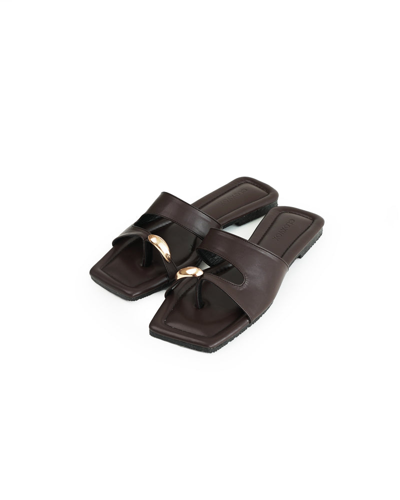 Rae Slipper | Brown