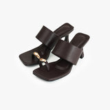 Matilda Heels | Brown