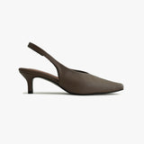 Nadine Heels | Brown