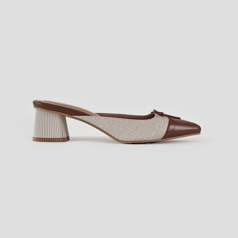 Dania Heels | Brown