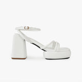 Charlotte Heels | White