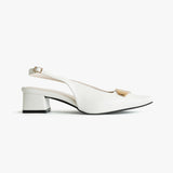 Meiya Heels | White