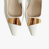 Meiya Heels | White