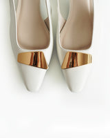 Meiya Heels | White
