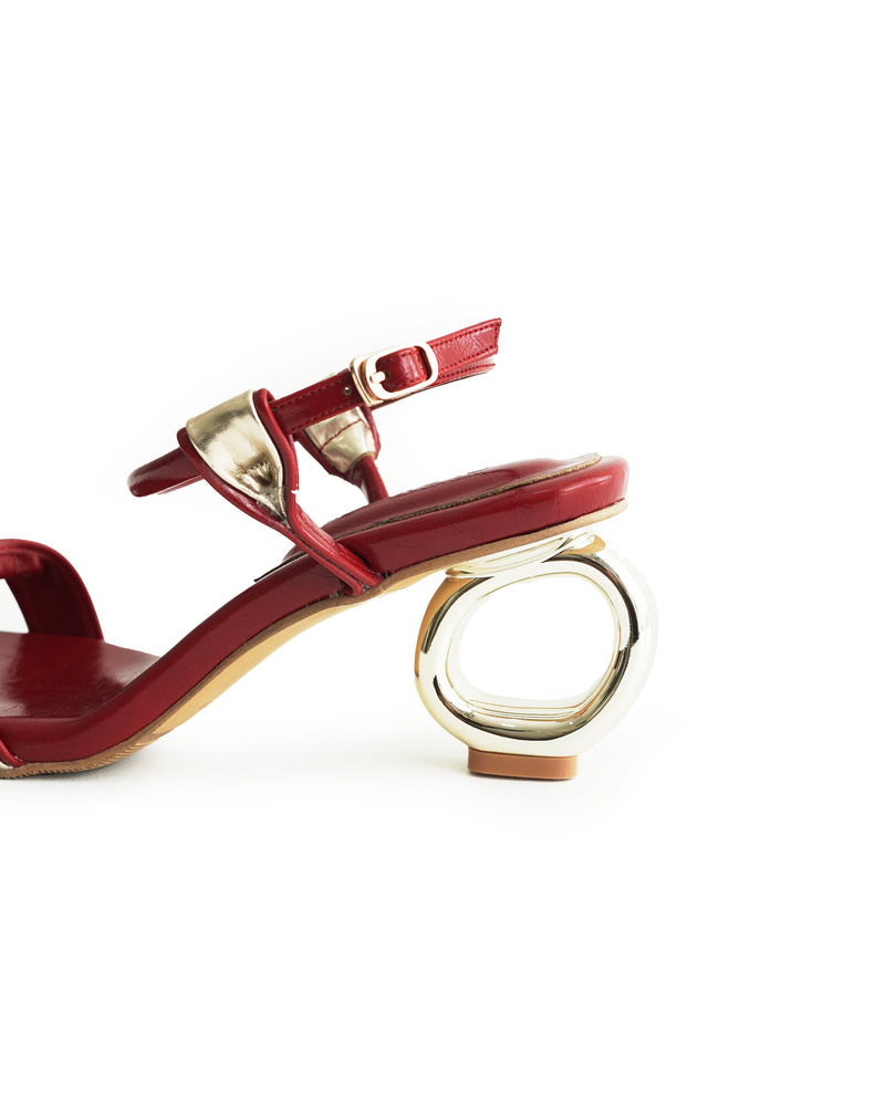 Evelyn Heels | Red