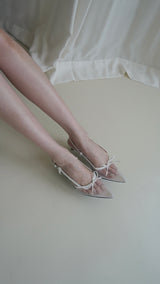 Carina Heels | White