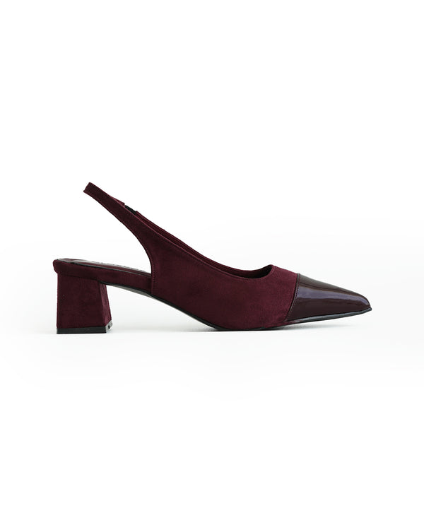 Estella Heels | Maroon