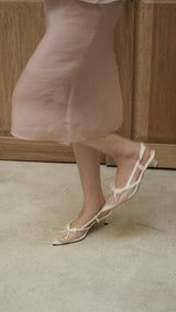Carina Heels | White
