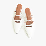 Georgina Heels | White