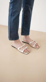 Tracy Sandals | Ivory