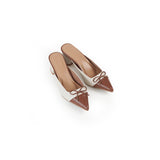 Dania Heels | Brown