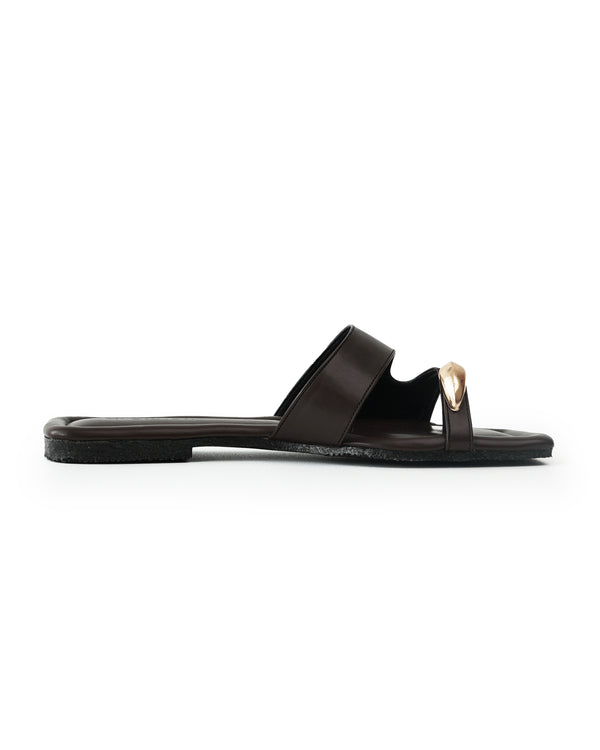 Rae Slipper | Brown