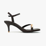 Vaira Heels | Brown