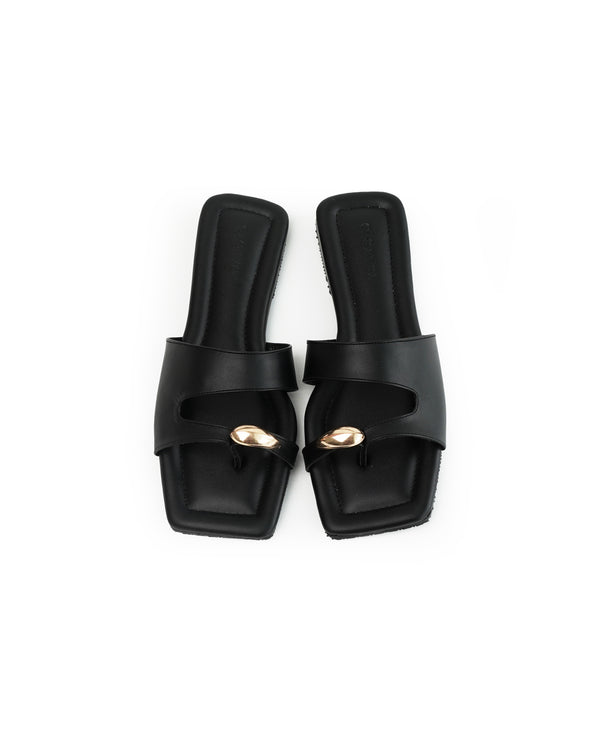 Rae Slipper | Black
