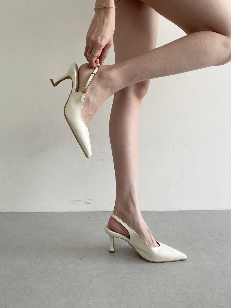 Brisa Heels | Ivory
