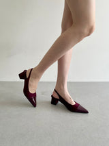 Estella Heels | Maroon