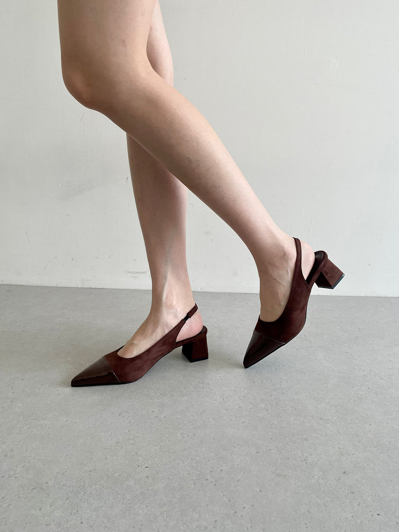 Estella Heels | Brown
