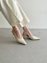 Nadine Heels | Ivory