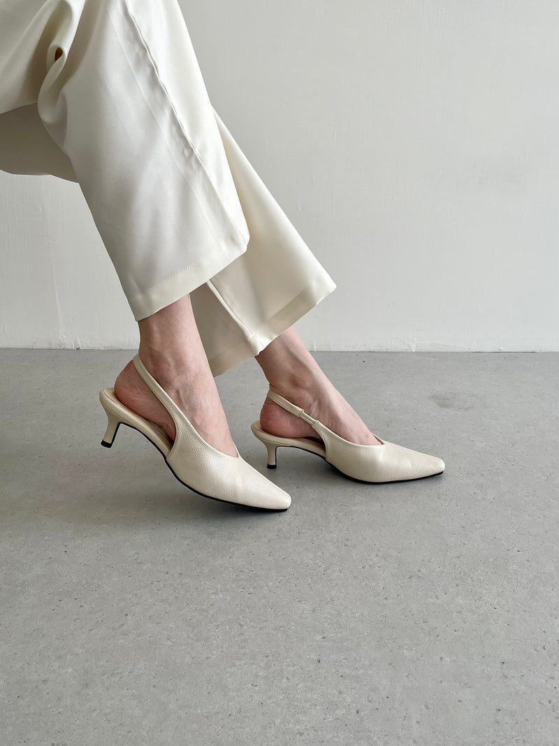 Nadine Heels | Ivory