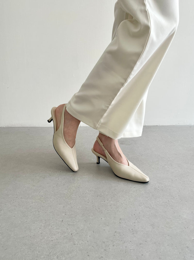 Nadine Heels | Ivory