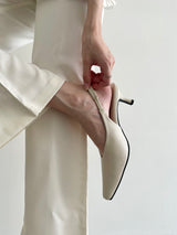 Nadine Heels | Ivory