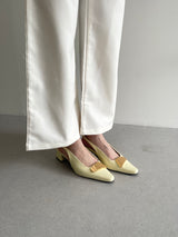 Meiya Heels | Yellow