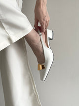 Meiya Heels | White