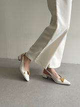 Meiya Heels | White