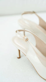 Irene Heels | Ivory