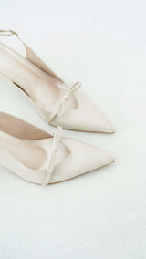 Irene Heels | Ivory