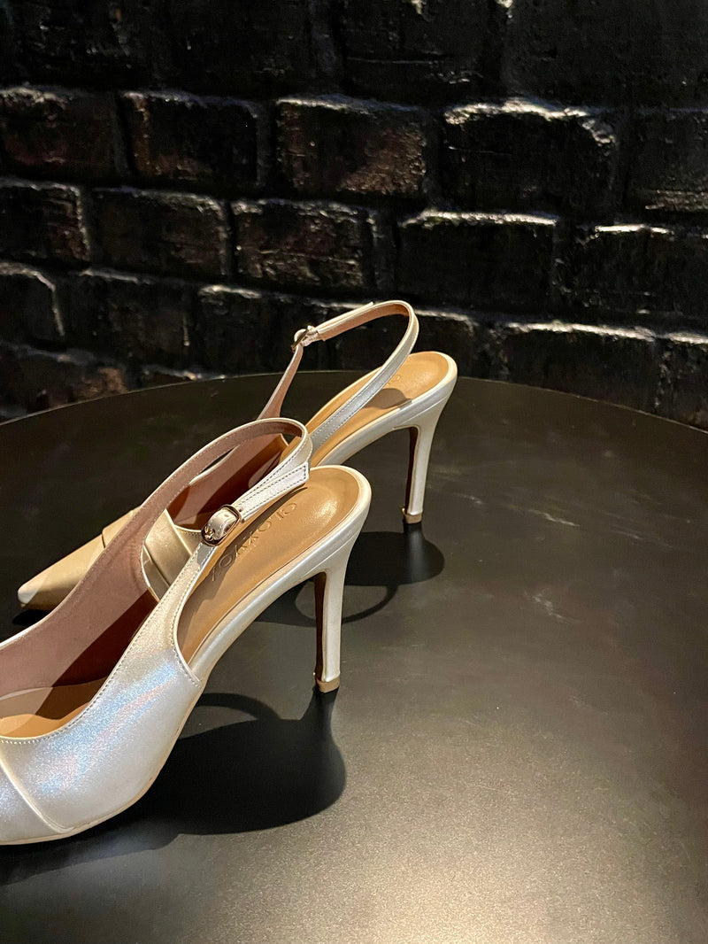 Diana Heels | Ivory