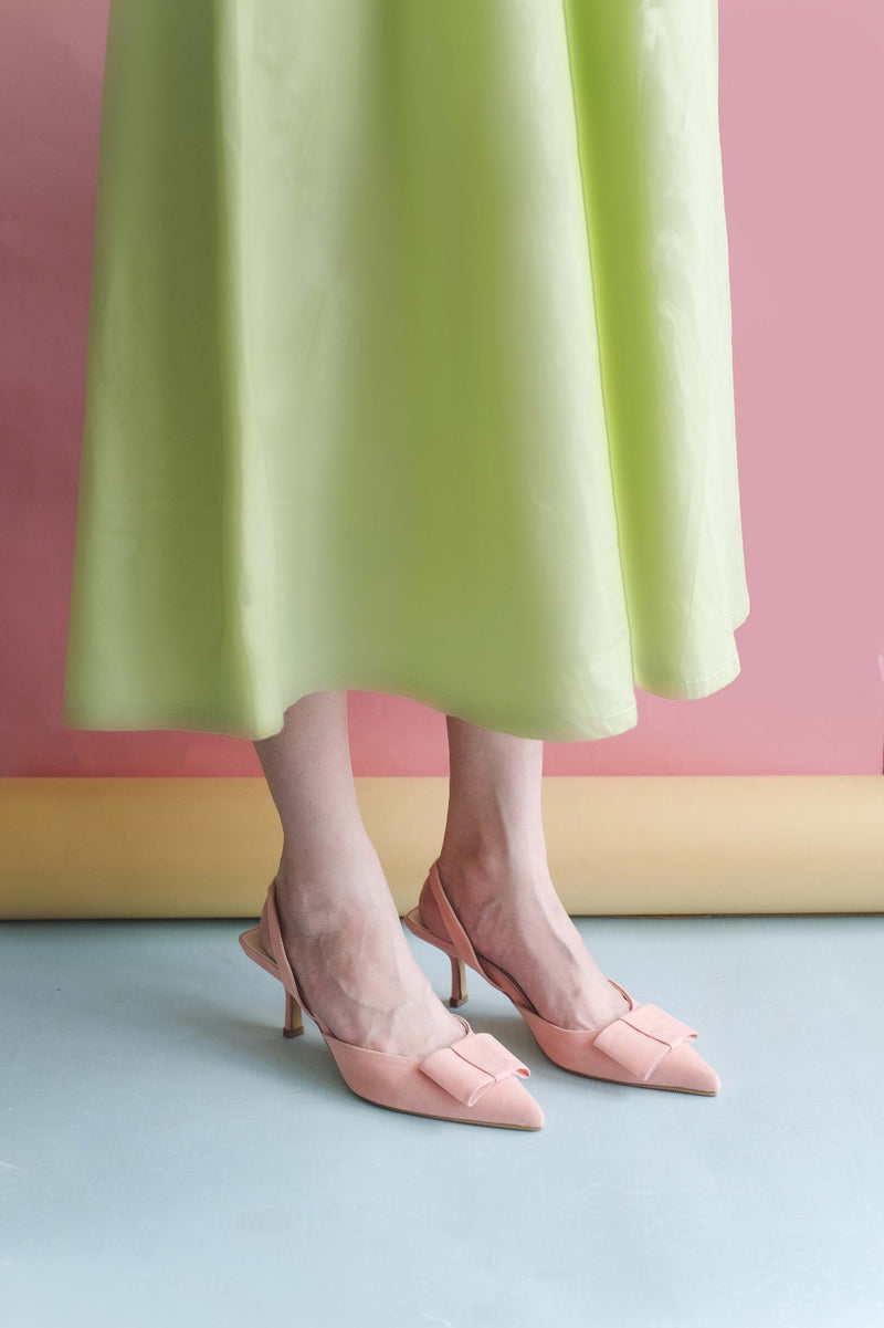 Gilena Heels | Blush Pink