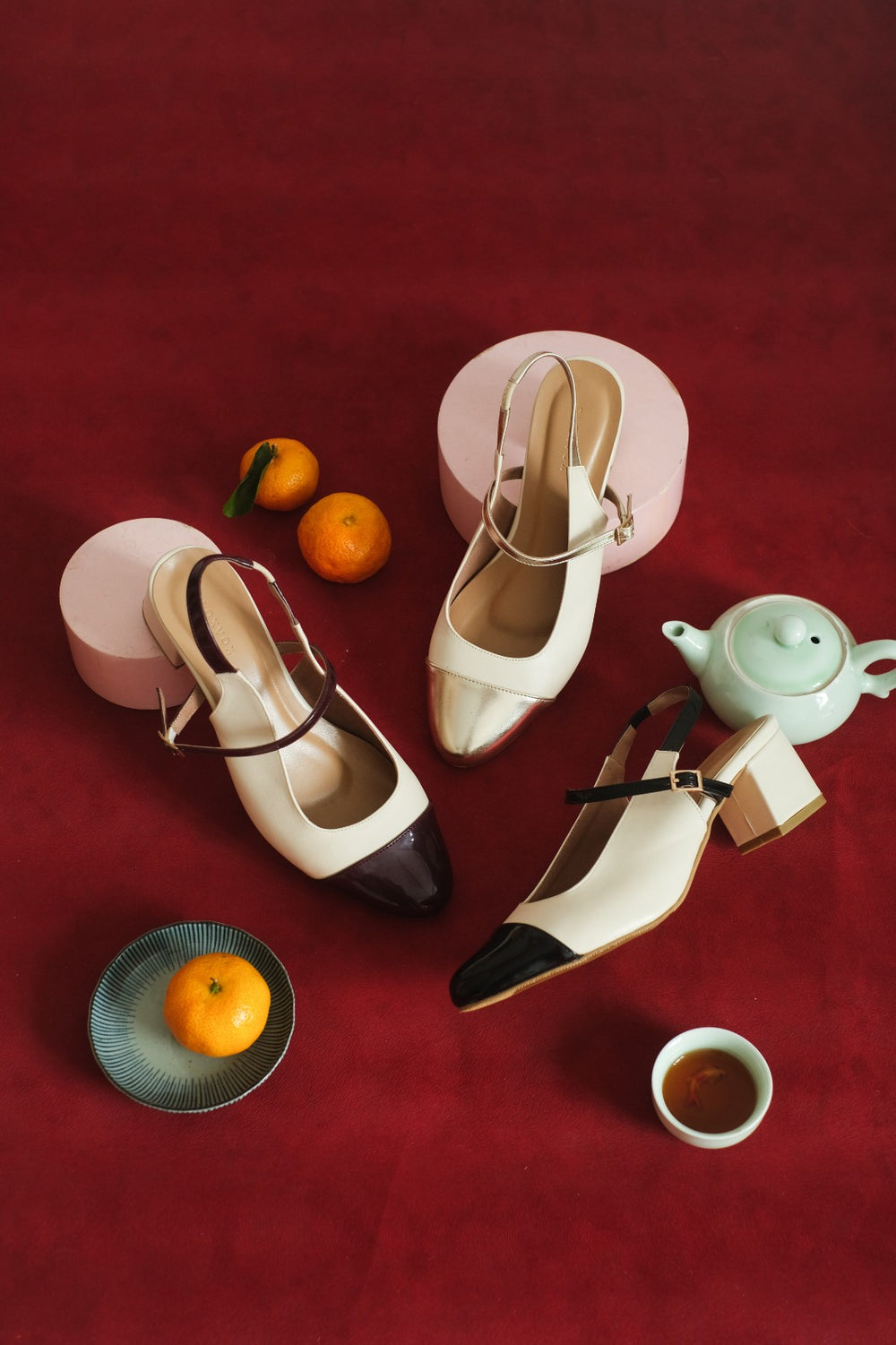Jennie Heels | Maroon – CLOXVOX