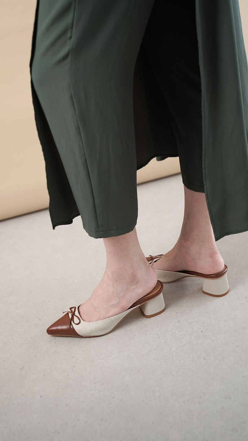 Dania Heels | Brown