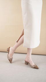 Dania Heels | Taupe