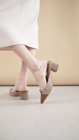 Dania Heels | Taupe