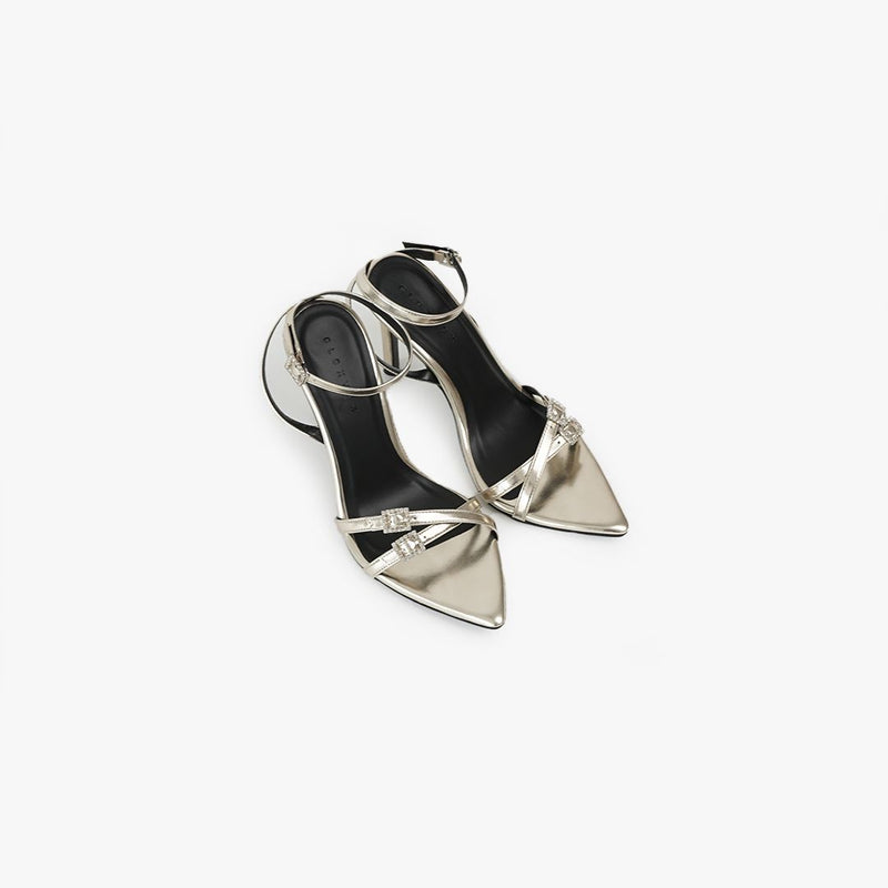 Zivva Heels | Silver