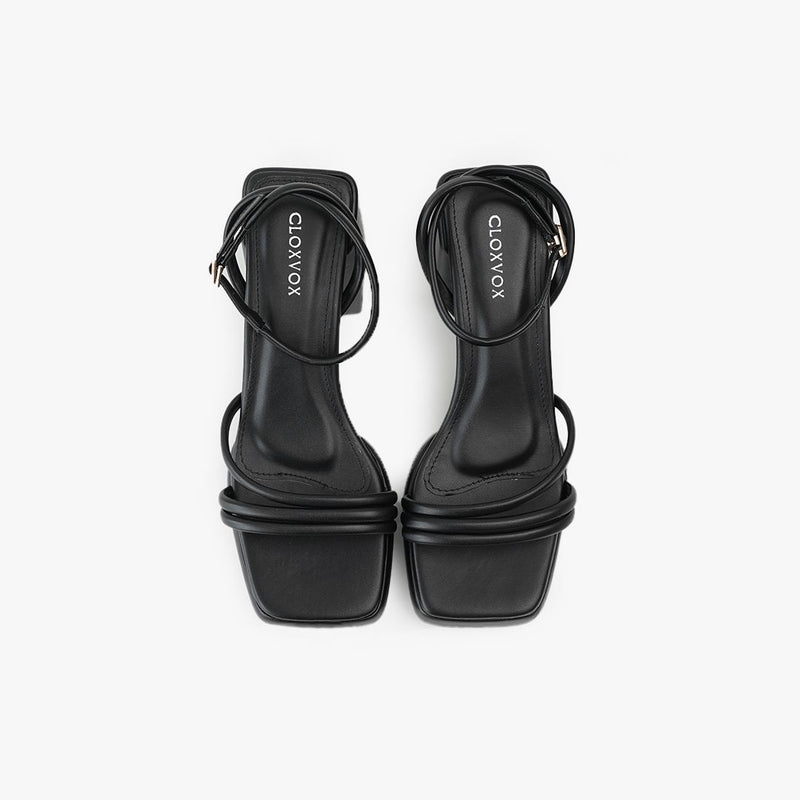 Charlotte Heels | Black