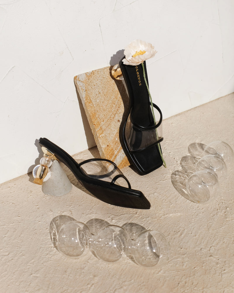 Clarice  Heels | Black