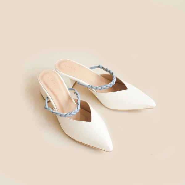 Blaire Heels | White
