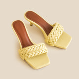 Mido Heels | Yellow
