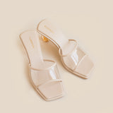 Clarice  Heels | Beige