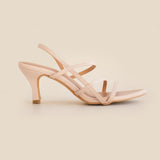 Tisha Heels | Pale Pink